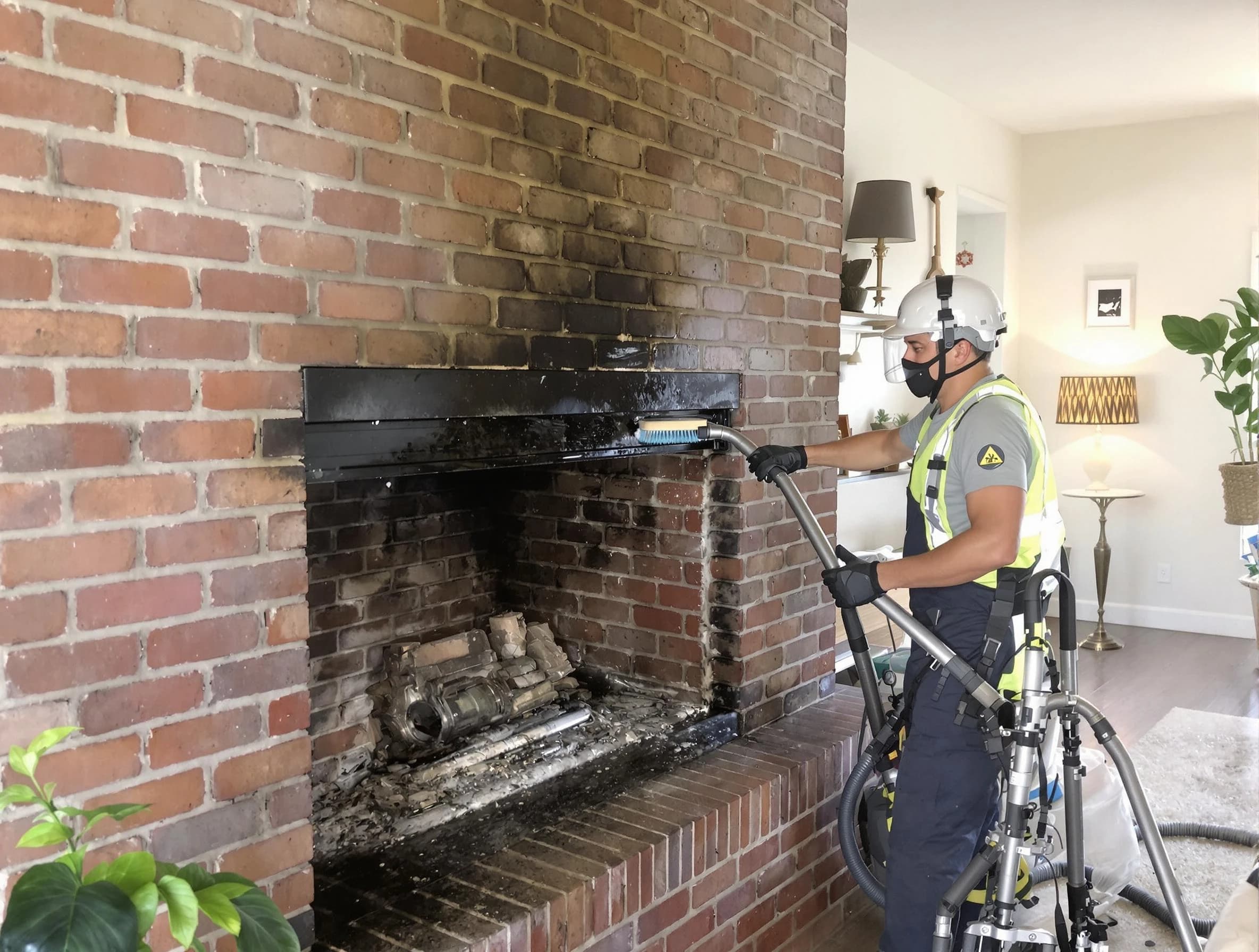 Rio Rancho Chimney Sweep providing fireplace cleaning services in Rio Rancho, NM
