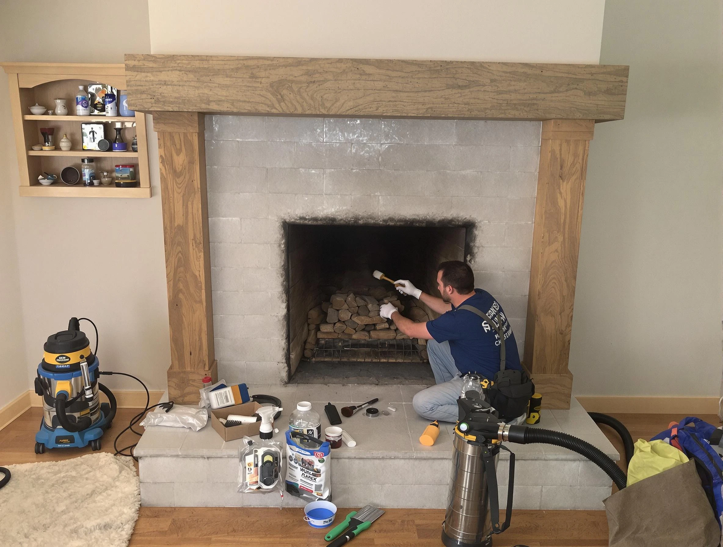 Detailed creosote removal process by Rio Rancho Chimney Sweep in Rio Rancho, NM